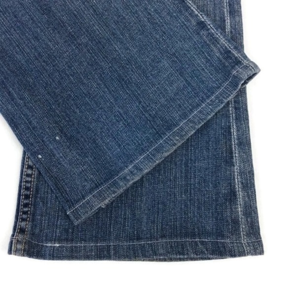 Miss Me Flare Boho Lace Festival Distress Jeans 27 - Picture 7 of 7